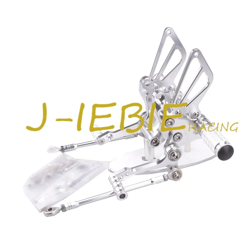 

CNC Racing Rearset Adjustable Rear Sets Foot pegs Fit For Ducati 848 1098 1198 R/S R S SILVER