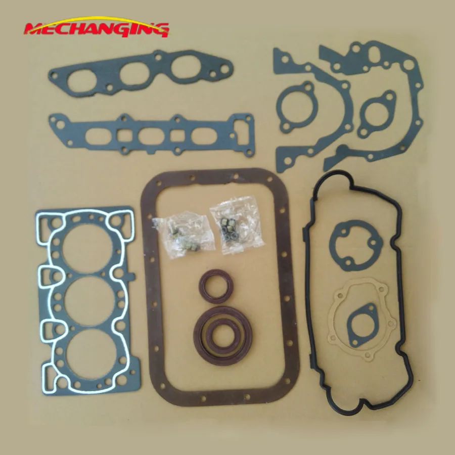 

F6A FOR SUZUKI 1988 ALTO 550 12V Full Set Engine Rebuild Kits Engine Gasket 11400-70830 11401-70843