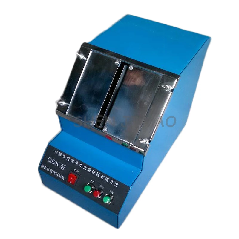 1pc automatic dynamic anti-cracking tester QDK desktop automatic anti-cracking putty test machine 220V 30W