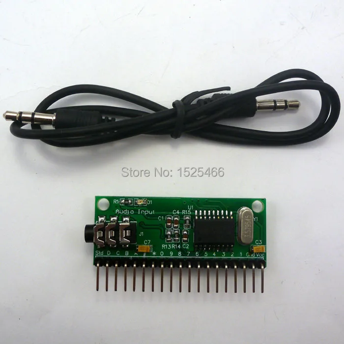 CE004  16 Channel DTMF MT8870 Audio Decoder Phone Voice Controller for Smart Home Automation Relay Module