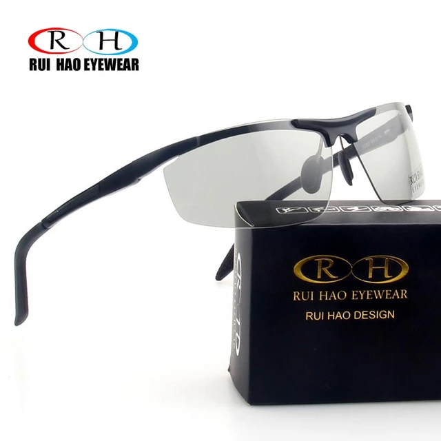 RUI HAO EYEWEAR Driving occhiali da sole fotocromatici uomo occhiali da sole polarizzati uomo sport pilota occhiali da sole occhiali da sole polarizzati 2282 AliExpress