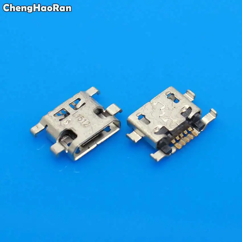 ChengHaoRan 5pcs Micro USB Charging Jack Connector Plug Dock Socket Port For Huawei P7 P7-L05 L07 L09 L10 5C NEM-TL00 UL00 AL10