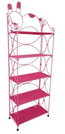 Mask shelf display shelf. Cosmetics. Wrought iron supporter. Console layers of nail polish