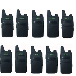 Walkie-talkie de largo alcance, Radio FM, transceptor hf, 5W, mejor que baofeng BF-888S, UHF P, WLN KD C1 Mini