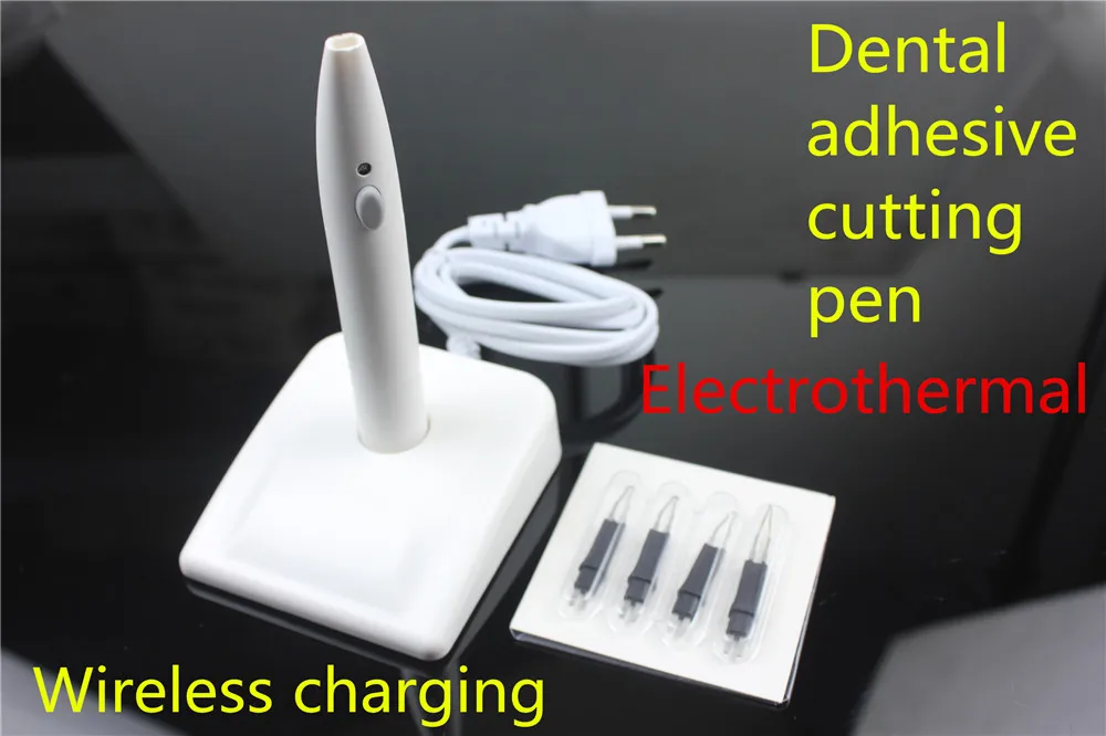 

medical dental adhesive cutting device Electrothermal pen Oral Gutta adhesive tip Thawing Wireless charging 4 head Dental care