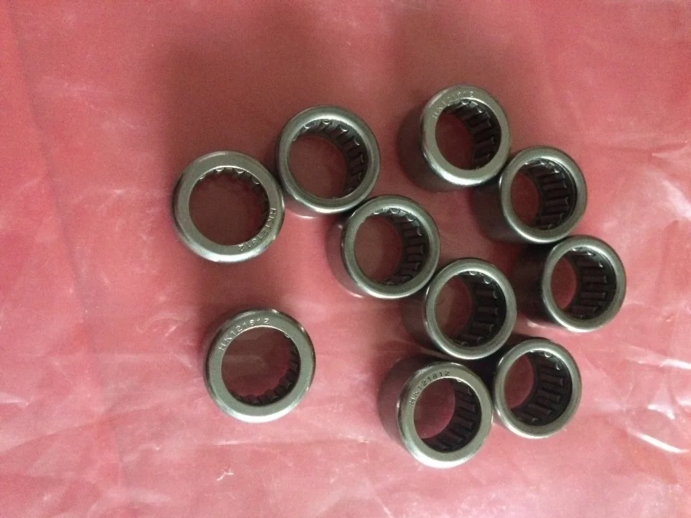 10 pieces/lot HK121812 Drawn cup Needle roller bearings 37942/12  the size of  12*18*12mm