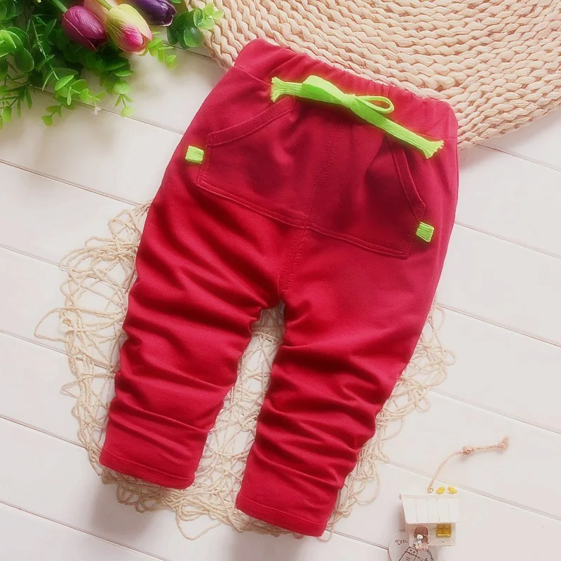 2024 Spring Autumn new Baby Harem Pants 100% Cotton Good quality Baby Boy Pants Girls Casual Pants Baby Pants