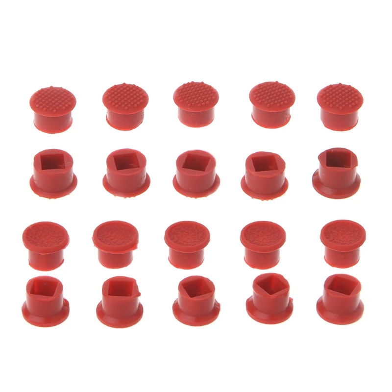 10Pcs Red Convex Caps For . IBM Thinkpad Mouse Laptop Pointer TrackPoint Cap