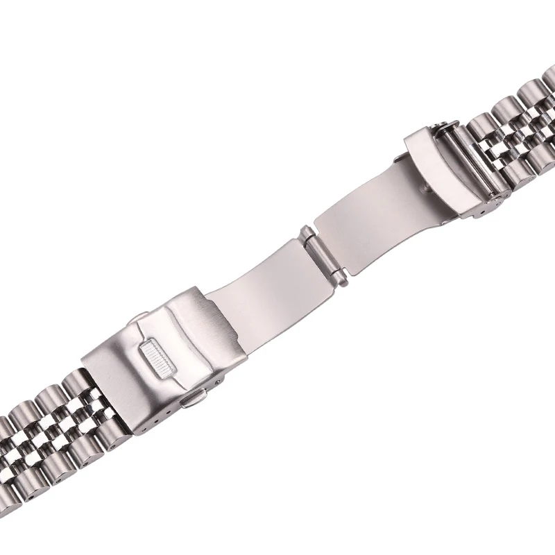 Stainless Steel Watch Strap Bracelet For SKX007 SKX009 18mm 20mm 22mm 24mm Women Men Silver Solid Metal Watchband Accessories