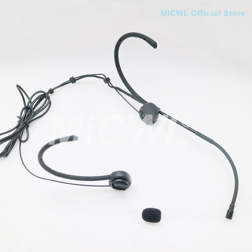 

Professional Folding Condenser Headset Microphone For Audio Technica Foldable Wireeless Headworn Micro phone SM95