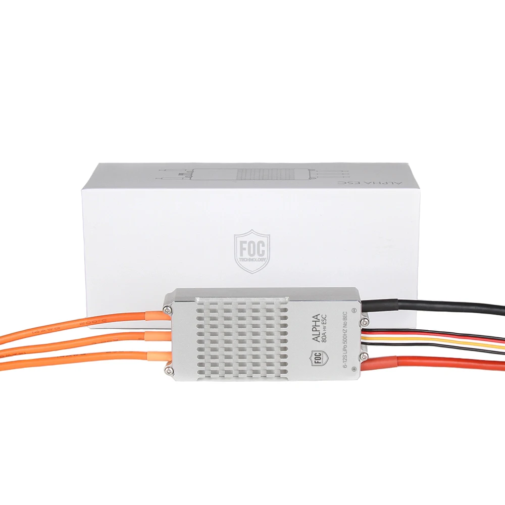 T-motor ALPHA 80A 12S HV FOC ESC For Helicopter Multi-rotor Quadcopter UAV RC Drones T-motor P80 P60