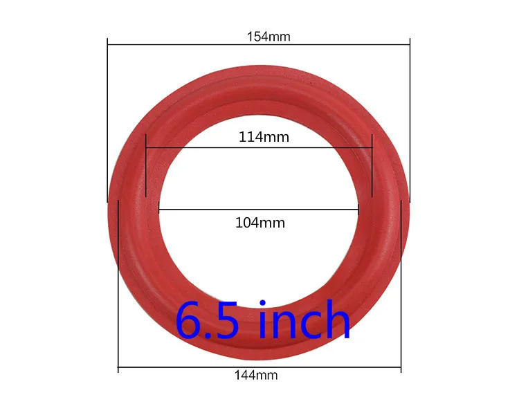 GHXAMP Rosso Schiuma di Riparazione Surround Sospensione 4 \