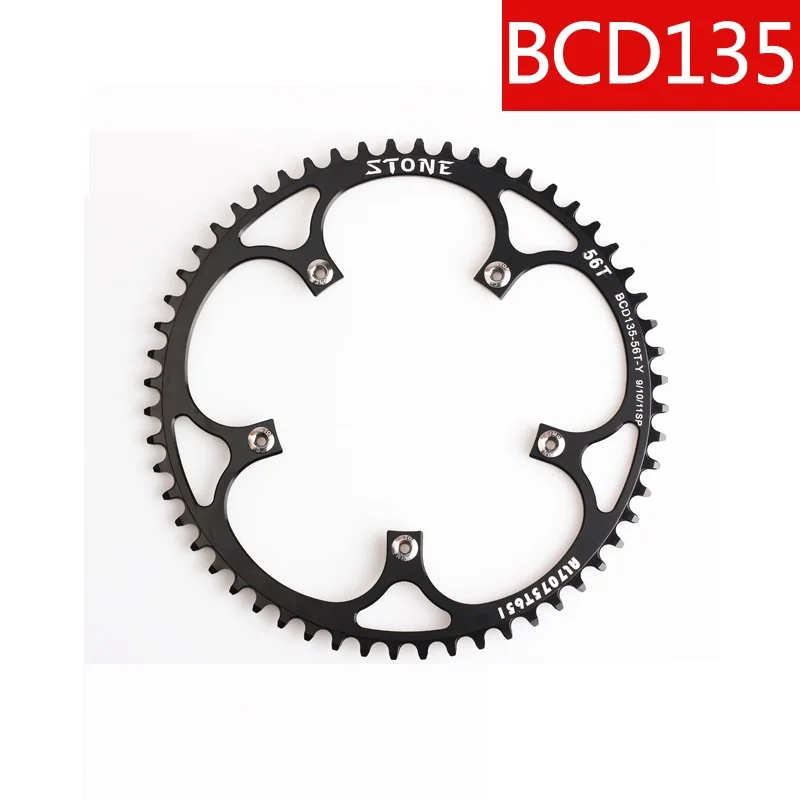 BCD135 Single Chainring Circle Narrow Wide 42T 56 60T For BCD135 Crank  with 5 Bolts 11Speed  1x System