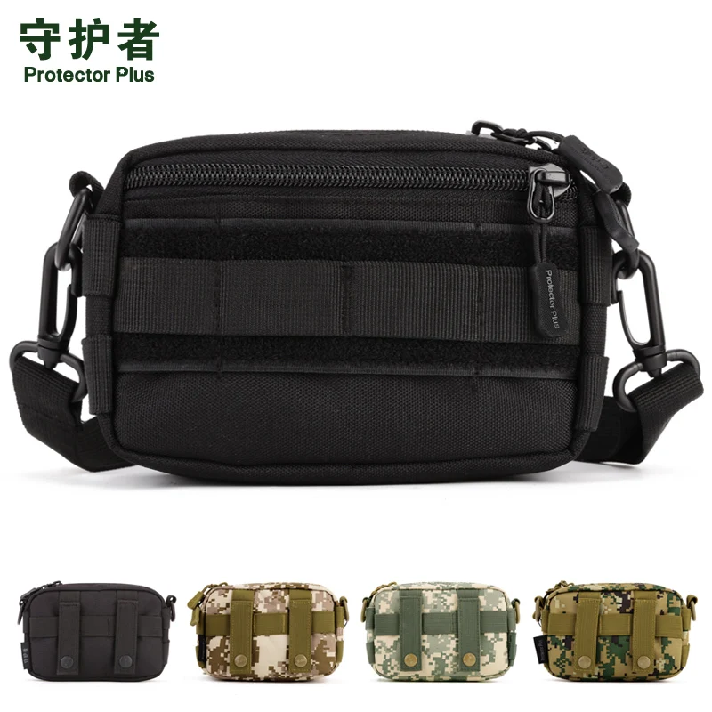 molle Mini 17CM external hook pouch , Nylon messenger  shoulder bag for mobile phone  A3130