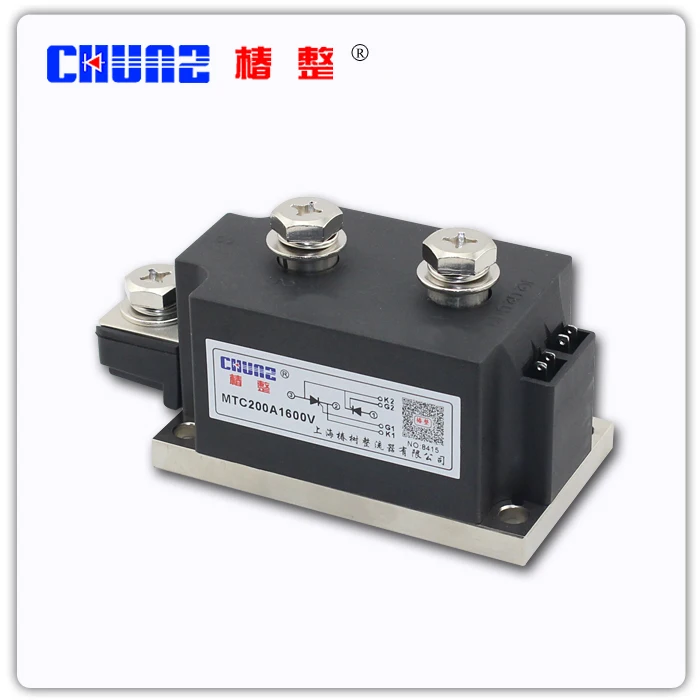 [ZOB] RELAY Thyristor module MTC200A1600V large thyristor module - Chunshu rectifier chunz