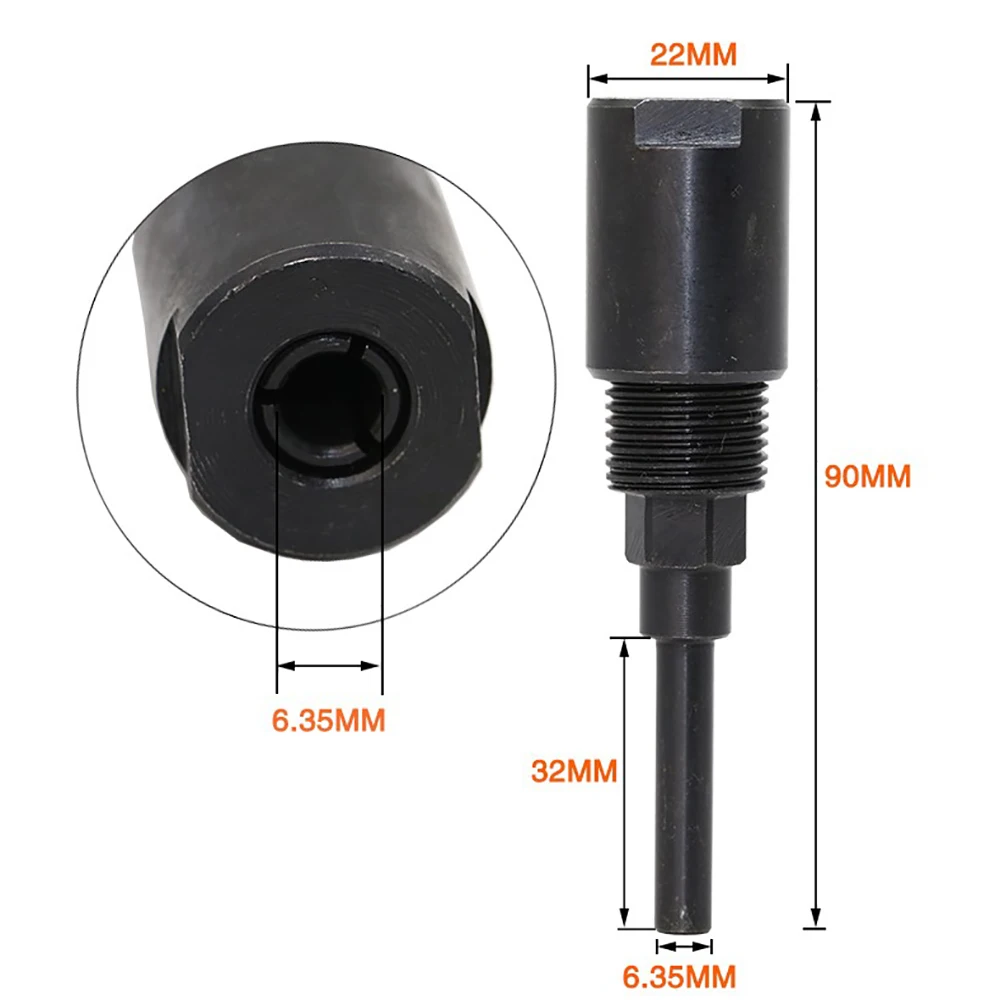 Dual Machine for Drill Chucks Wood Milling Machines Professional router extension  bar