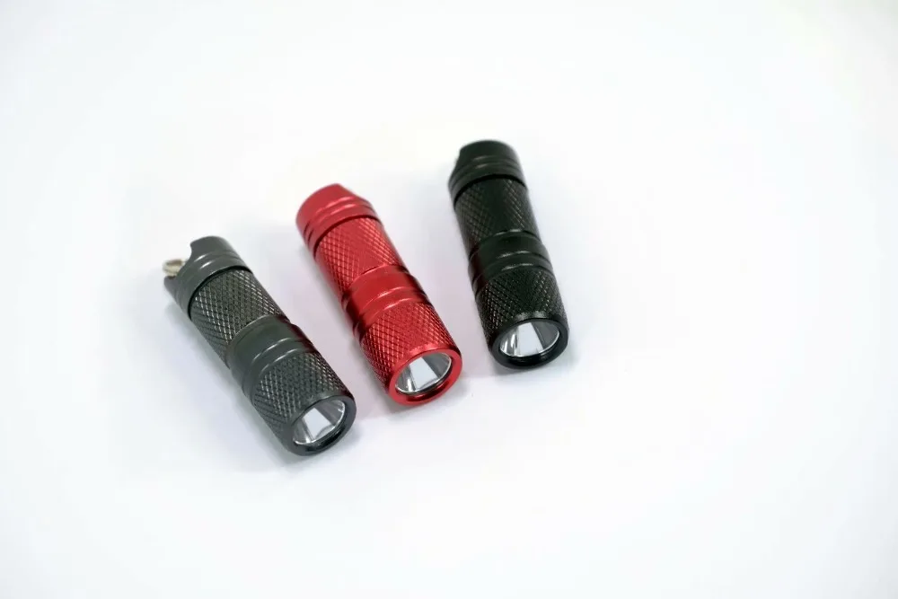 New Pocket Mini LED Flashlight USB Rechargeable Portable Waterproof White Light Keychain Torch Super Small Lanterna with Battery