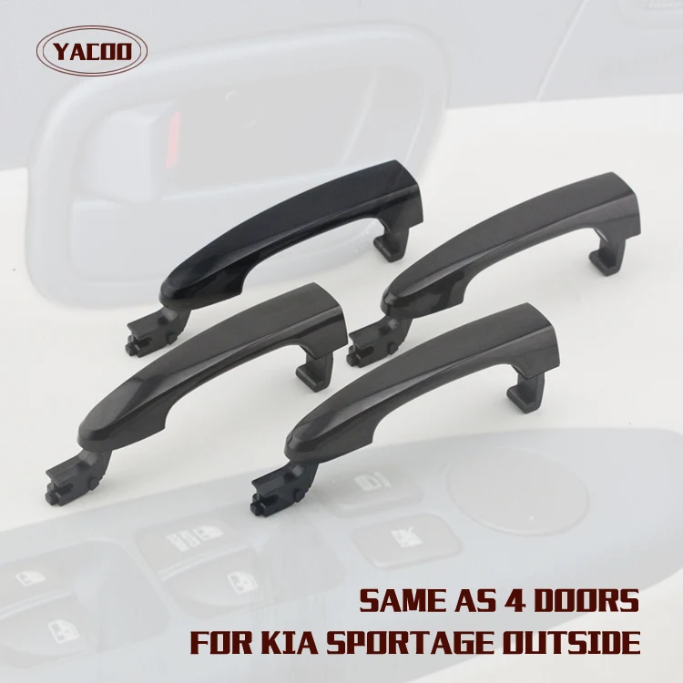 FREESHIPPING 4 PCS A CAR SET OUTSIDE DOOR HANDLE FOR KIA SPORTAGE