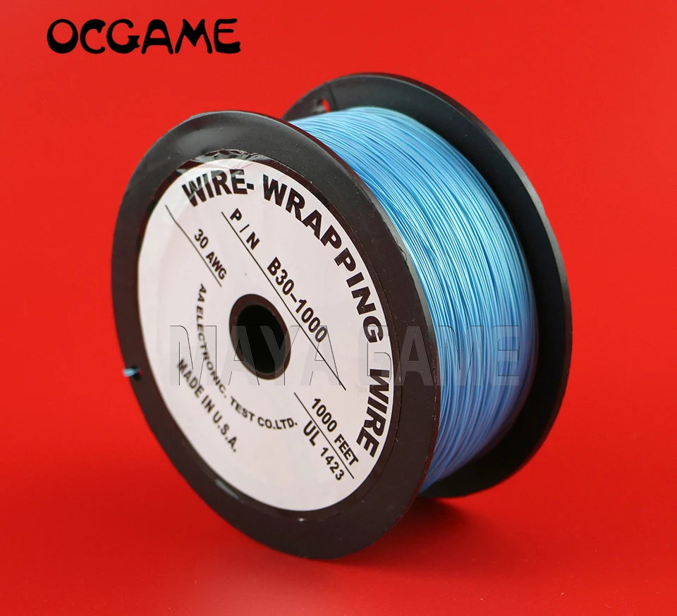 

1pc 7 colors PCB Soldering Flexible Core 30AWG Wire Wrapping Wrap 1000Ft