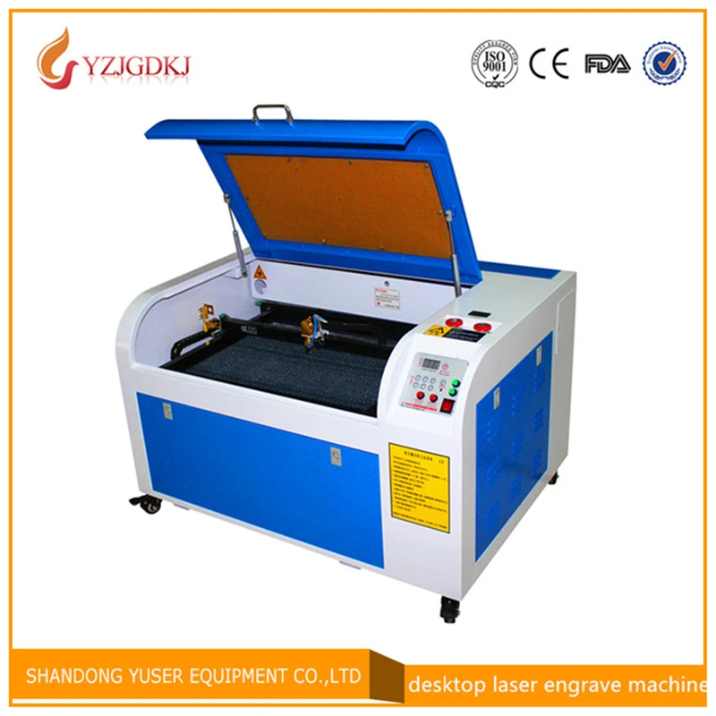 Free shipping CO2 laser engraving machine 4060 laser engraving machine 60w laser cutting machine acrylic cutting machine