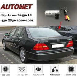 AUTONET di Visione Notturna di HD di Backup macchina fotografica di Retrovisione Per Lexus LS430 LS 430 XF30 2000 ~ 2006 CCD/licenza di targa Della Macchina Fotografica