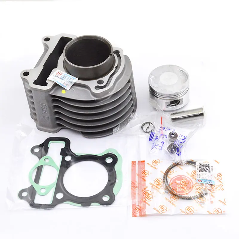 Motorcycle Cylinder Kit Piston Ring Gasket For Honda SPACY110 SPACY 110 SCR110 KZL SCR 110 SCR1104WHC SCR1104WHD SCR110SWHE