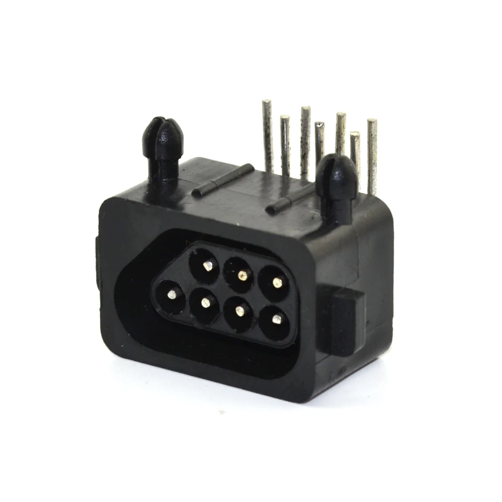 10 قطعة هايت الجودة استبدال أجزاء 90 درجة 7 دبوس موصل أنثى ل متنوعه وحدة المقبس