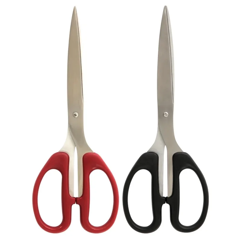 Large scissors 6010 extended office business sharp scissors hand paper-cutting knife stainless steel stationery office supplies