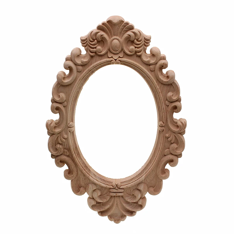 Picture Frame Wood Crafts Log Slices Discs Cutout Circle Large Decor Wooden for Wedding DIY Home Decoration Accessories Figurine