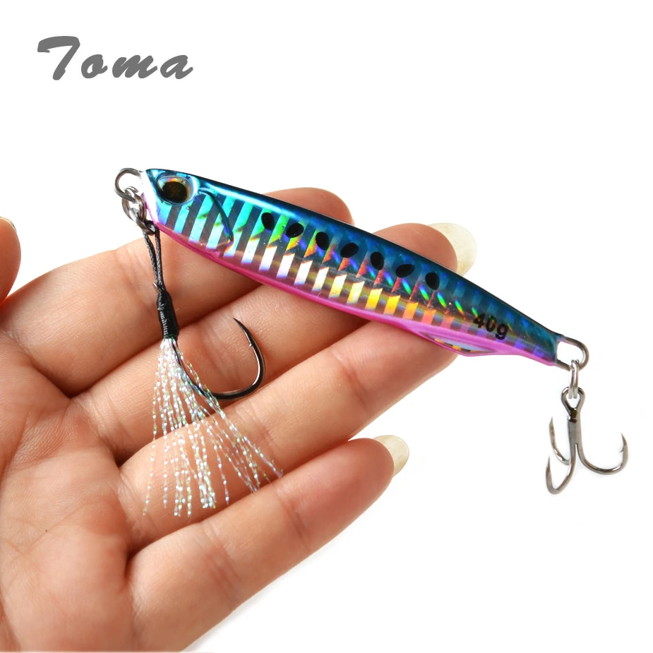 Micro Metal Jig – Señuelo de caída libre para jigging en mar - imagen 5