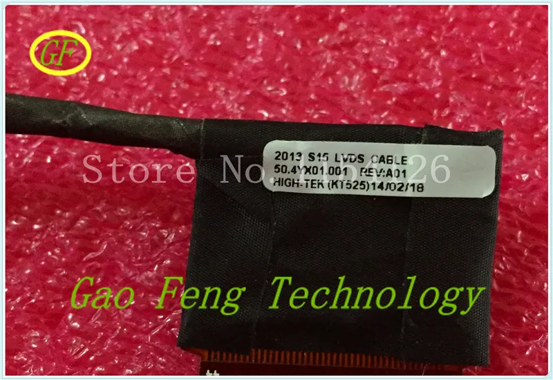 Wholesale Genuine For HP Probook 450 450G1 LCD LED LVDS SCREEN VIDEO FLEX CABLE 50.4YX01.001 100% tested ok