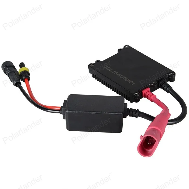 Polarlander 2pcs Hot Sale 35W Slim for XENON Conversion Kit AC HID Ballast Quick Start Black Ballast