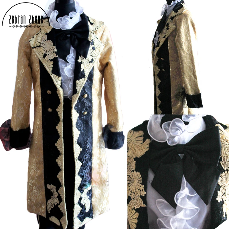 Free Shipping Anime Rin And Len Servant Of Evil Fanart Cosplay Costume For Men