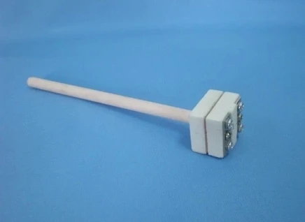 For Corundum Thermocouple Temperature Sensor Ceramic Protection Tube Temperature Probe Thermocouple Type K Thermocouple