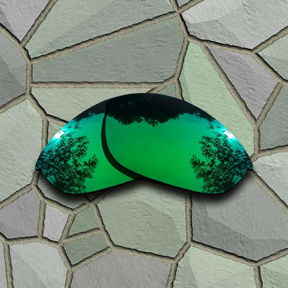 Jade Green&Violet Blue Sunglasses Polarized Replacement Lenses for Half Jacket