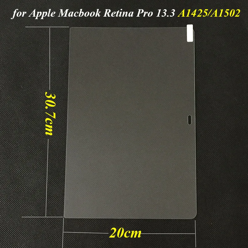Laptop Screen Protector for Apple Macbook Pro 13 Retina Model A1425 A1502 Screens Glass 0.3MM 9H Transparent Protective Film
