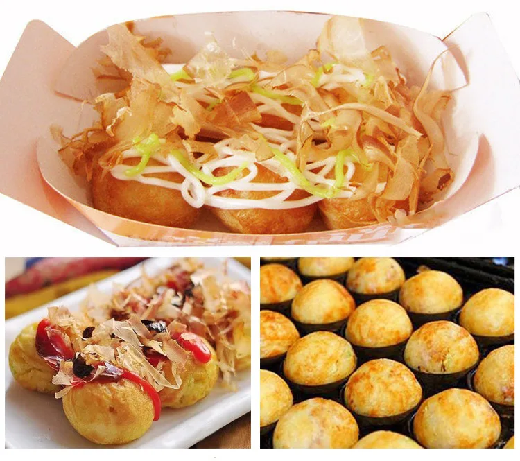 56pcs  holes two takoyaki pan commercial gas takoyaki machine, takoyaki equipment