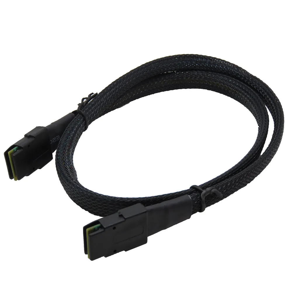 SFF8087 Mini SAS 36 Pin to Mini SAS 36 Blue Data Cable