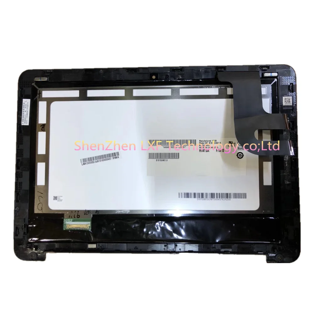 

Free shipping 10.1" FOR ASUS Chromebook Flip C100PA C101PA LCD Screen+Touch Digitizer Assembly B101EAN01.8