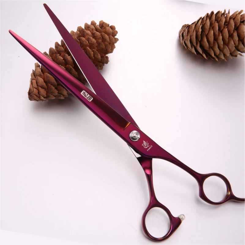 Fenice 7.0/ 8.0 inch professional JP440C pet dog grooming cutting scissors straight shears