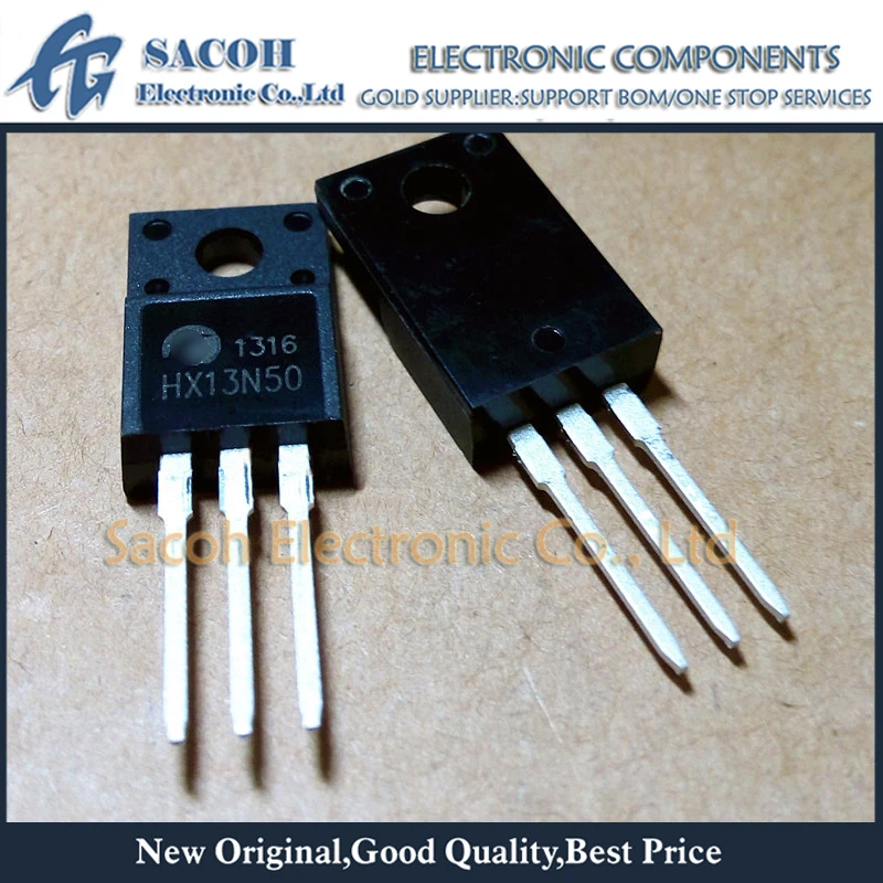 

Refurbished Original 10Pcs/Lot HX13N50 13N50 TO-220F 13A 500V Power MOSFET Transistor