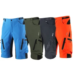 Arsuxeo Bike Short Trousers Baggy Shorts Cycling Loose Fit Summer Outdoor Cycling Running Clothes Bicycle Bike MTB Pants Shorts