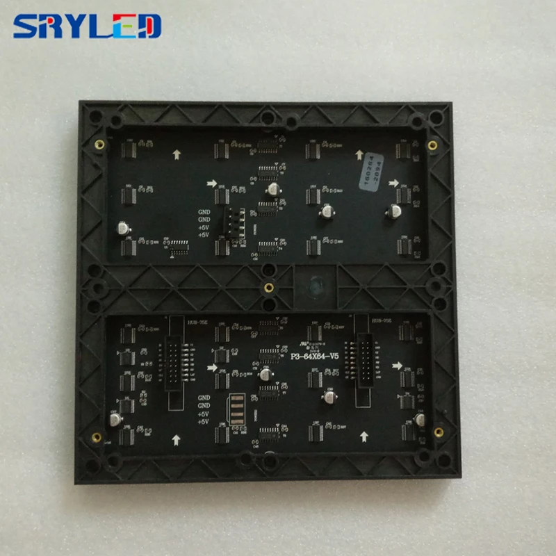 SRYLED P3 Indoor Led Display Module RGB 192mm x 192mm 64*64 Pixel Hub75 Full Color Led Module