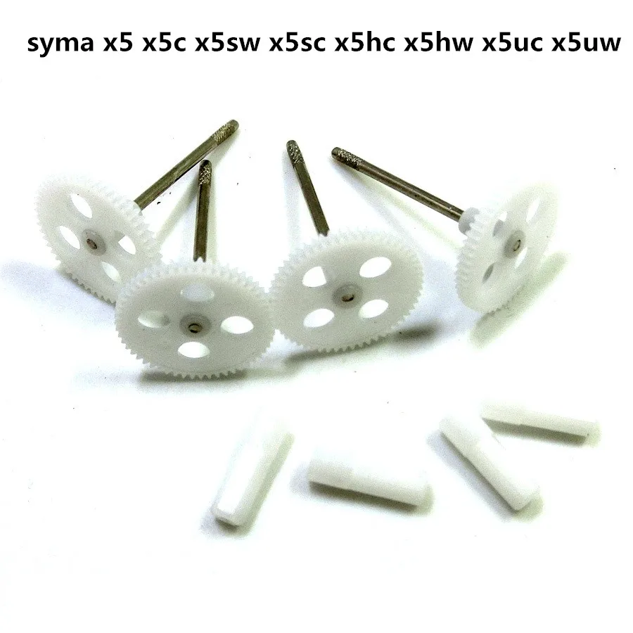 Syma X5C X5SC X5SW X5HW X5HC X5UC X5UW Drone Original Parts Motor Gear Plastic Gear Set Replacement Spare Parts Accessories