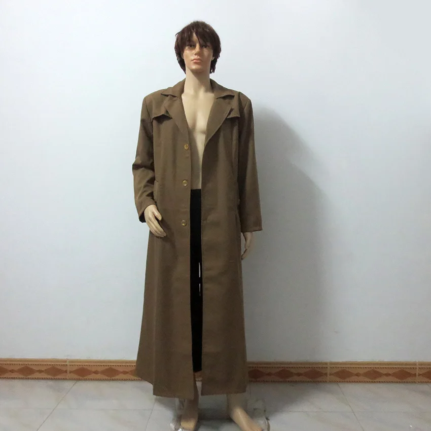 Dawn of Justice Cosplay Bruce Wayne Costume Uniform Trench Coat Long Uniform Male Adult Version Halloween