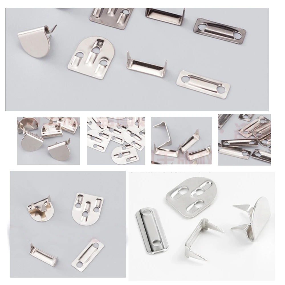 50 مجموعات/وحدة # 8015 4-جزء السراويل السنانير المعدنية النحاس شريط السحابات دعوى بانت تنورة زر السنانير النيكل n الأسود شحن مجاني