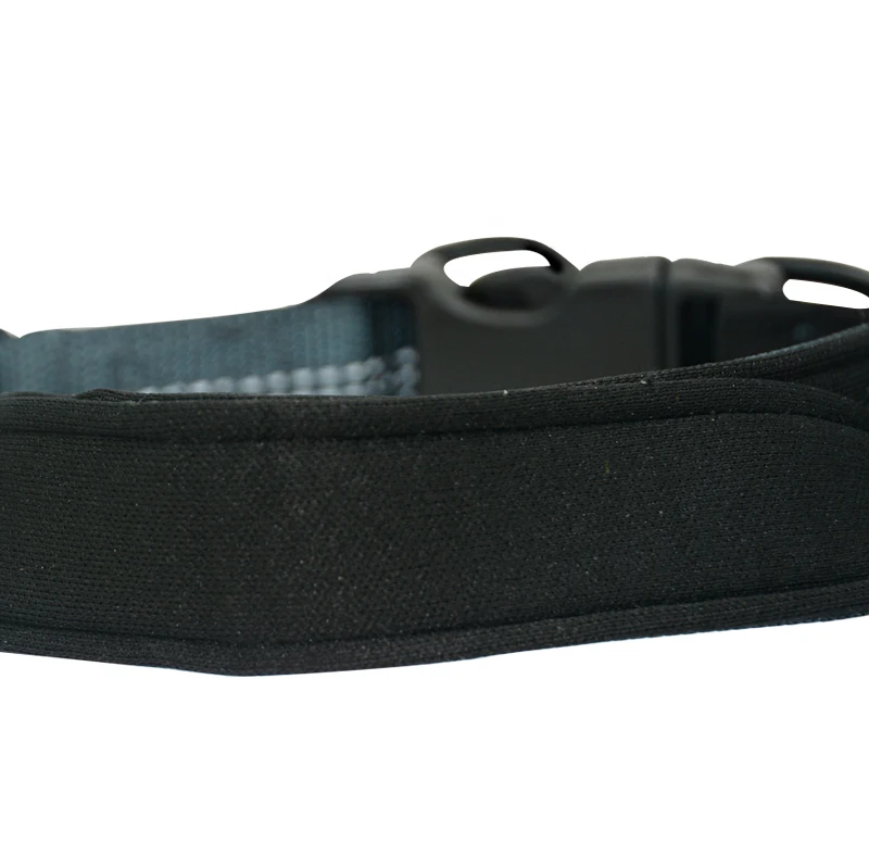 Nylon Dog Collar For Medium Large Dogs 3M Reflective Padded buldog Dog Collars Durable Safe Big Dog Collar Pets Accessories