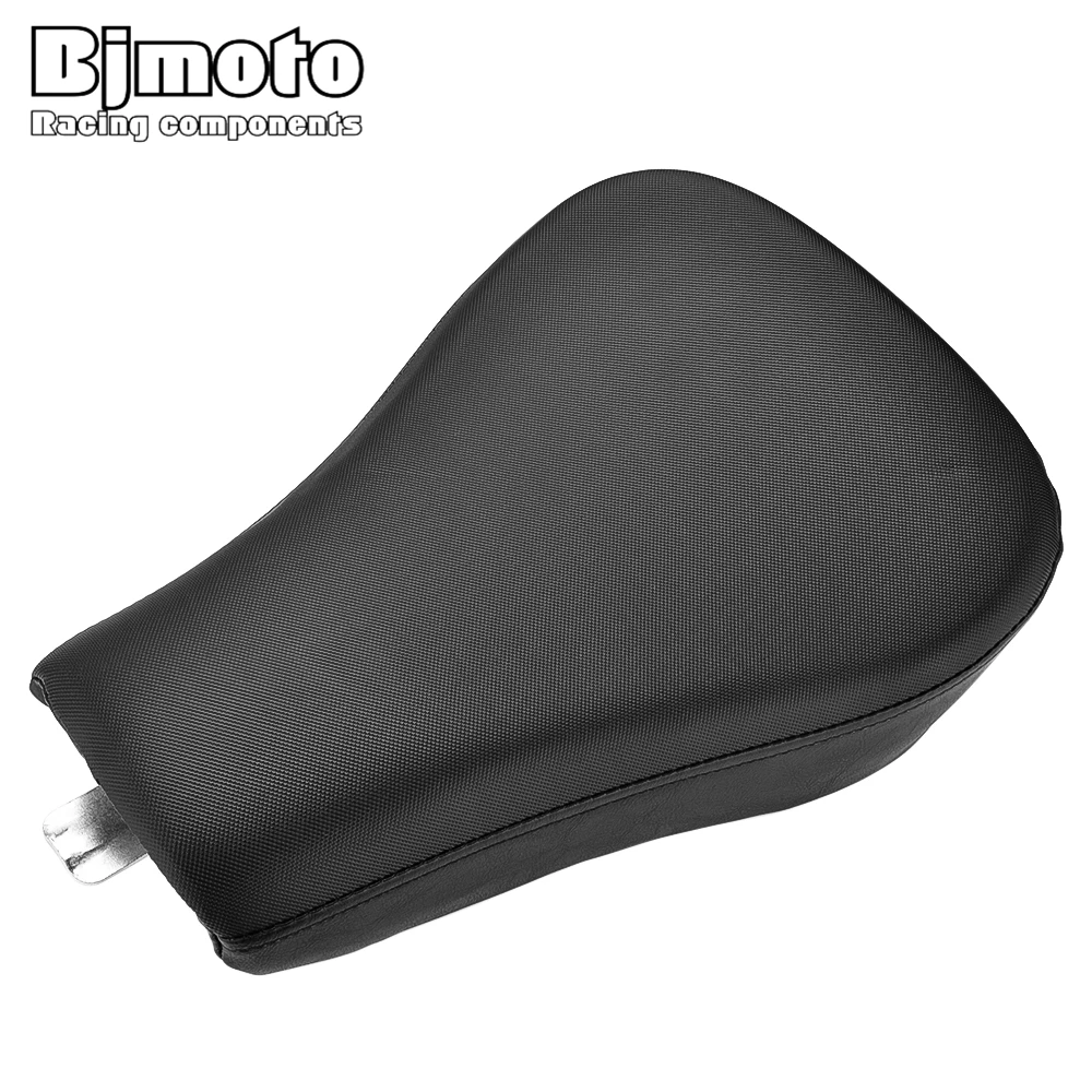 

BJMOTO Motorcycle Driver Front Leather Pillow solo Seat Cushion Pad For Harley Forty Eight XL1200X Sportster 1200 Iron 883