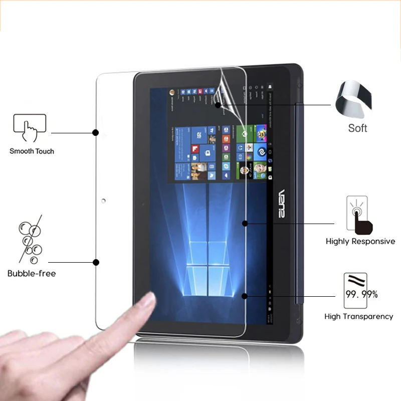 HD lcd Glossy screen protector film For Asus Transformer BookFlip TP200S TP200SA 11.6