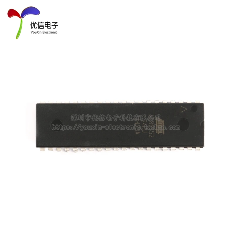 The original product is directly inserted into the AT89S52-24PU 8 bit flash microcontroller DIP-40.